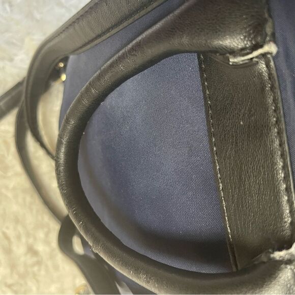 Karl Lagerfeld Navy Blue Nylon Backpack black synthetic straps & Bow main image 6
